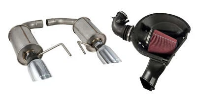 2015-2017 Mustang GT 5.0L V8 Roush entrada de ar frio e sistema de escape traseiro eixo - Imagem 1 de 4