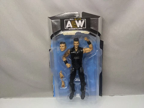 Sammy Guevara - AEW Unmatched Series 5 Jazwares Toy Figure * Box Heavy Damage Cover
