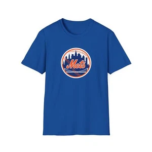 New York Mets Logo Unisex T-Shirt, Baseball Fan Apparel, Season Tee, Team Merch, - Picture 1 of 25