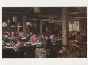 Postcard A.J.C. Bryce "The Postal Censorship" 1918 WWI Imperial War Museum MINT - Picture 1 of 1