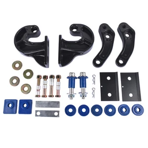 NEW LOWER HOOD PIVOTS & ENGINE HOOD HINGE PIVOT BOLT KIT FOR PETERBILT 378 379 - Picture 1 of 14