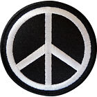 Iron On Peace Sign Patch Symbol Sew On Cloth Jacket Jeans Bag Embroidered Badge