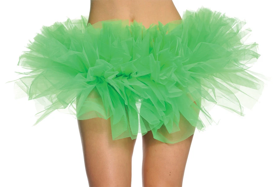 Tulle Tutu Green Adult Sexy Costume Ballerina Fancy Dress Up Underwraps - Image 1 of 1