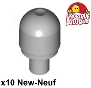 Lego 10x Licht Kreisel Light Cover grau/light bluish gray 58176 NEU - Bild 1 von 1