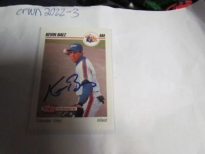 1992 Skybox Kevin Baez signed baseball card  - Image 1 of 2