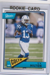 Panini Classics 2018 trasero blanco T.Y. HILTON /50 44 INDIANAPOLIS COLTS MARKL - Imagen 1 de 1