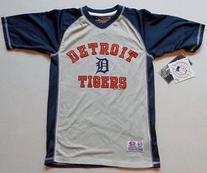 DETROIT TIGERS YOUTH JERSEY T SHIRT XS S M L XL NWT SHORT SLEEVE POLYESTER - Picture 1 of 1