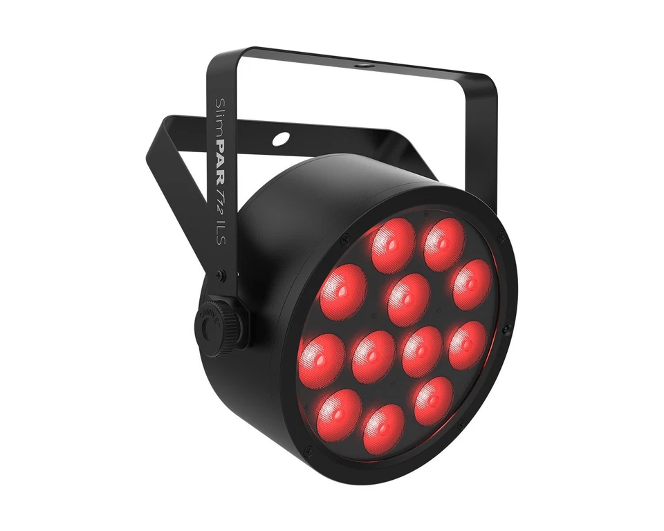 Chauvet SlimPAR T12 ILS PAR Can with 12x4.9W Tri-Colour RGB LEDs stage theatre - Image 1 of 1