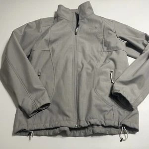 Chaqueta para mujer North Face talla L gris chaqueta de caparazón suave elegante forrada DEFECTUOSA - Imagen 1 de 13