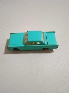 Matchbox Lesney England Lincoln Continental Series No 31 Turquoise - Picture 1 of 9