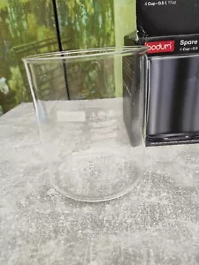 Bodum 01-11142-10 Coffee Press Beaker, No Spout, Borosilicate Glass - 4-Cup (0.5 - Picture 1 of 4
