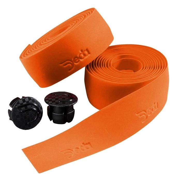 Deda Elementi LOGO PADDED FOAM Bicycle Handlebar Tape : ORANGE - Image 1 of 1