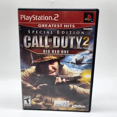Call of Duty 2: Big Red One -- Enhanced Greatest Hits (Sony PlayStation 2, 2006) - Image 1 of 3