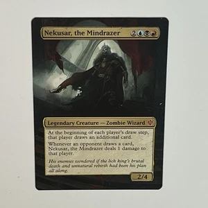 MTG Nekusar, The Mindrazer Alter, Hand Painted Altered Card, Commander Magic - Picture 1 of 5