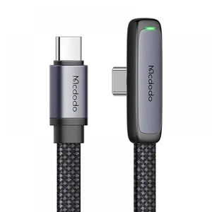 Mcdodo CA-3360, Câble USB-C - USB-C Angulé, Affichage LED, 65W, 1,20m - Afbeelding 1 van 8