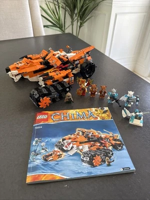 LEGO CHIMA: Tiger's Mobile Command (70224) 100% COMPLETE SET - Image 1 of 4