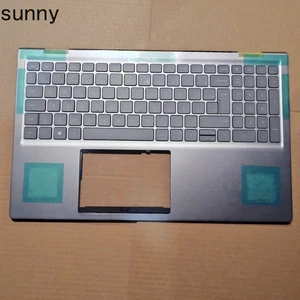 0R8HPY for Dell Inspiron15Pro 5510 5515 5518 palmrest BT keyboard silver gray - Picture 1 of 5