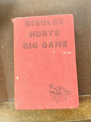 Vintage Biggles Book Biggles hunts Big Game - Image 1 of 4