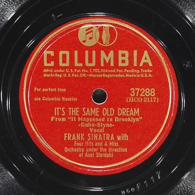 FRANK SINATRA FOUR HITS MISS Same Old Dream / Brooklyn Bridge COLUMBIA 37288 VG - Image 1 of 4