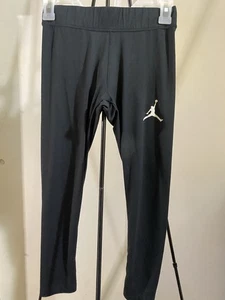 Kids Air Jordan Black Size L Basketball Leggings - Picture 1 of 8