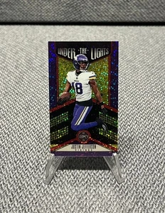 2023 Panini Legacy Under The Lights Justin Jefferson Premium Mini Ametista /10 - Foto 1 di 2