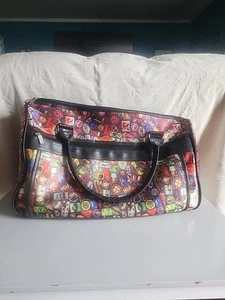 Vintage Sydney Love Travel Duffel Bag Travel Theme Vinyl Vacation Carry On - Picture 1 of 10