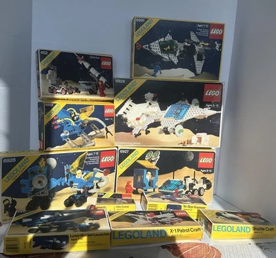 VINTAGE LEGO LAND SPACE SETS MEGA LOT.  Sets 6891, 6929, 6927, 462, & Many More - Image 1 of 4