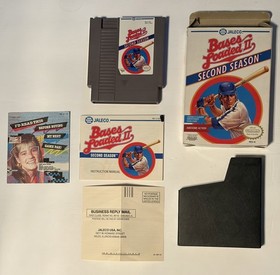 Bases Loaded 2 Second Season Nintendo NES w/Game, mint box, manuals