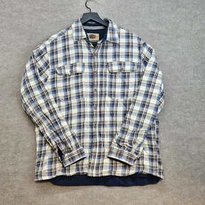 Vintage Boston Traders Fleece Lined Button Up Shirt Jacket Shacket Mens XLarge - Picture 1 of 11