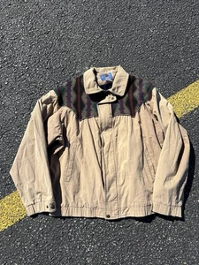 Pendleton High Grade Wester Wear USA Jacket Brown Aztec Men's M - Picture 1 of 5