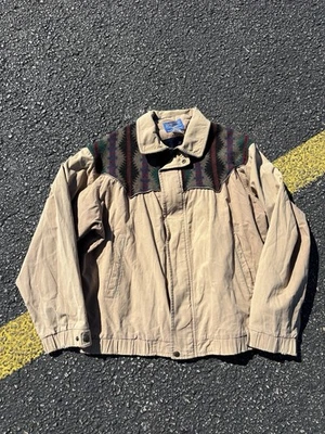 Pendleton High Grade Wester Wear USA Jacket Brown Aztec Men's M - Image 1 of 4