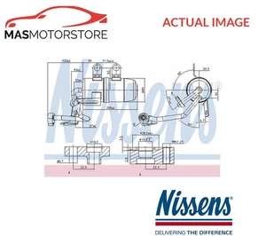 A/C AIR CONDITIONING DRYER NISSENS 95384 P FOR VOLVO C30,V50,S40 II,C70 II - Picture 1 of 5