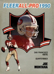 1990 Fleer #1 Joe Montana All-Pro - Bild 1 von 2