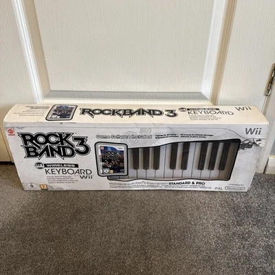 Nintendo Wii Rock Band 3 Keyboard - Boxed - No Game - Image 1 of 4