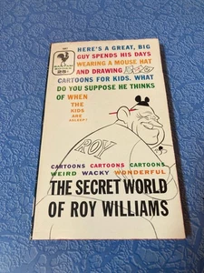 ROY WILLIAMS Secret World of... pb Bantam 1957 humor cartoons  pulp 1st - Bild 1 von 3
