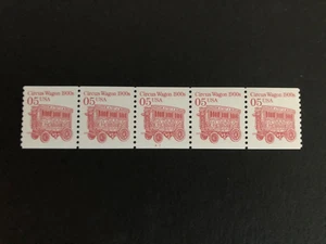 U.S. Stamps, Scott # 2454B, PNC5 # A2, 5c Circus Wagon, MNH - Picture 1 of 2