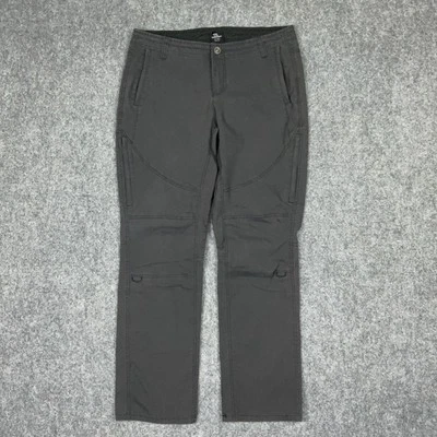 Брюки женские Kuhl размер 12 короткие серые шпиль свернутые для походов на открытом воздухе - Изображение 1 из 4