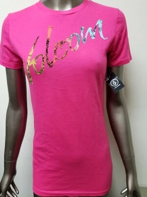 New Volcom Womens Acid Melt Crew Shirt Top. - Image 1 of 3