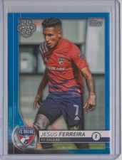 2020 Topps MLS Blue #167 Jesus Ferreira U22 RC 55/99 22 Under 22 - Flat S/H