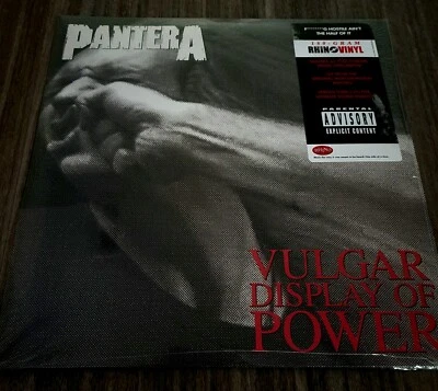 Pantera – Vulgar Display Of Power - 2 LP Vinyl lp New/ Sealed Free Shipping  - Image 1 of 2