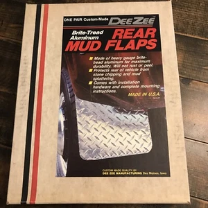Dee Zee 237 Aluminum Extruded Rear Mud Flaps NOS For Ford 73-85 Mini pickup 4x4s - Picture 1 of 6