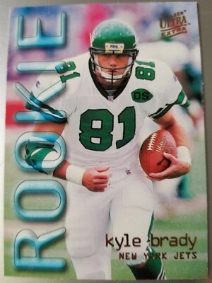 Kyle Brady New York Jets 1995 Fleer Ultra ROOKIE #453 Football Card Mint - Image 1 of 2