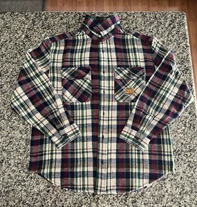 Organic Cotton Premium Flannel Millet x Element Skateboard Mens Medium Soft New - Picture 1 of 13