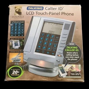 Innowacyjny rozmówca ID LCD panel dotykowy telefon 20+ funkcji (otwarte pudełko) - Zdjęcie 1 z 3
