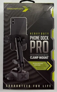Bracketron "Phone Dock PRO" HD Dash/Window Metal Clamp Mount (BX1-579-2) - Afbeelding 1 van 4
