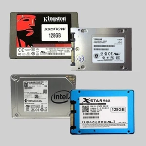 Disque SSD 2,5" SSD SATA 128Go Solid State Drive Ordinateur Portable PC Portable Mix Marques - Photo 1/4