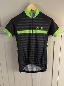 Maglia ciclismo donna ALE PRR Stripe | Nero/Grigio/Verde | Medium | - Foto 1 di 6