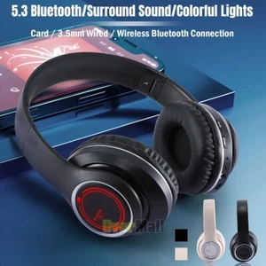 Auriculares Bluetooth con cancelación activa de ruido Auriculares inalámbricos sobre la oreja con micrófono - Imagen 1 de 36
