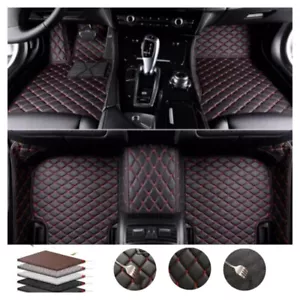 For Acura NSX Models Car Floor Mat Carpets Waterproof Pu Leather Mats All-season - Picture 1 of 34