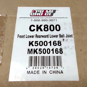 Mercedes Benz E320 E350 E500 Front Lower Rear Outer Ball Joint K500168 MK500168 - Picture 1 of 3